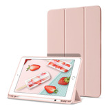 Funda Para iPad 10.2  (9a 8a 7a Gen) Bentoben De Tpu Rosa