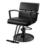 Sillón De Peluquería Barbería Silla Peluqueria Misuri Black