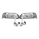 Juego Optica Vw Gol Country 1999 2000 2001 2002 Sd +cree Led