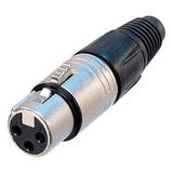 Conector Xlr Hembra Volante Neutrik Nc3fx / Abregoaudio