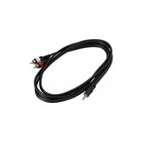 Cable Miniplug St A 2 Rca X 1,8m Warwick Rcl 20903