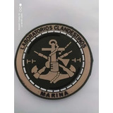 Insignia Parche Pvc Laboratorios Clandestinos Marina Militar