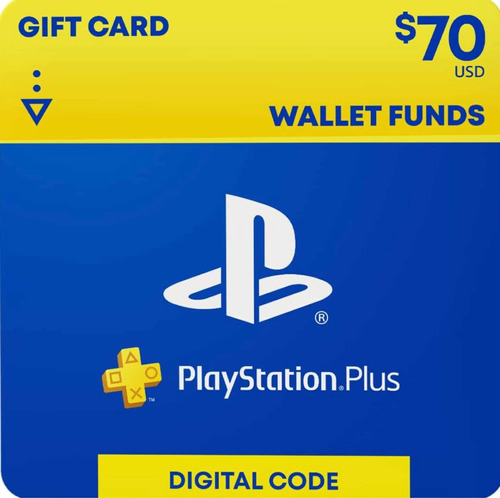 Tarjeta Psn Card Playstation Psn $70 Prepago Ps4 Ps5