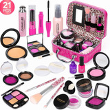 Juguete Maquillaje Belleza Niñas No Tóxico Cosmético Set