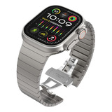 Correa Metalica Para Apple Watch Titanio (todos Los Modelos)