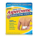 Aspercreme Lidocaína Parche Maximum Strength Americano Origi