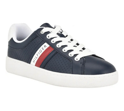 Tenis Mujer Tommy Hilfiger Jallya Casuales Sneaker Azul