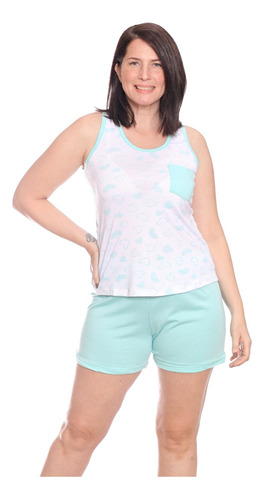 Pijama De Verano Mujer Talles Grandes Art 862 Local