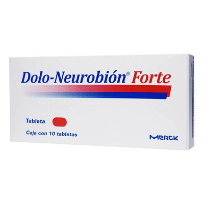 Dolo-neurobion Forte Tableta 1 Mg\u002F50 Mg\u002F50 Mg\u002F50 Mg, 10 Tabletas | Envío gratis
