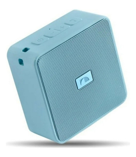 Nakamichi Parlante Portatil Bluetooth Cubebox 5w Ipx7 Color Celeste