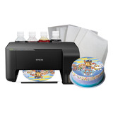 Impresora Epson Wifi +tinta Comestibles+obleas De Regalo