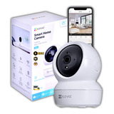 Cámara Seguridad Inalámbrica Wifi 360 Robótica 2k 4mpx  Color Blanco