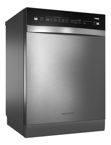 Lava-louças Brastemp Blf14 De 14 Serviços Aço Inoxidável 127v