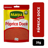 Páprica Doce Especiarias Tempero 20g Marpa