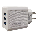 Cargador Telefono Celular 3 Puertos Usb 3.1a Pared Enchufe