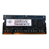 Memoria Ram Nanya 512mb 2rx16 Pc2-5300s Nt512t64uh8b0fn-3c