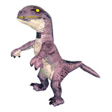 Disfraz Velociraptor Inflable Ghoulish Productions Dinosaurio Realista Fácil Uso