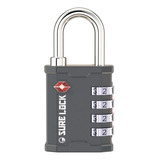 Sure Lock Tsa Acepted - Candado De Equipaje De Combinacion G