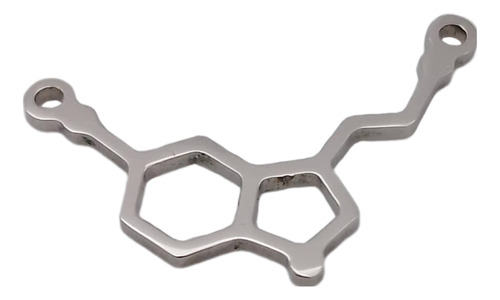 Collar Serotonina Amor Química Acero Joyas Mónaco 