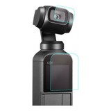 Película De Vidro Para Lente E Lcd Dji Osmo Pocket