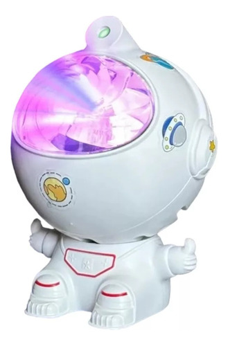 Proyector Astronauta De Galaxia Mini Luz Led/rgb