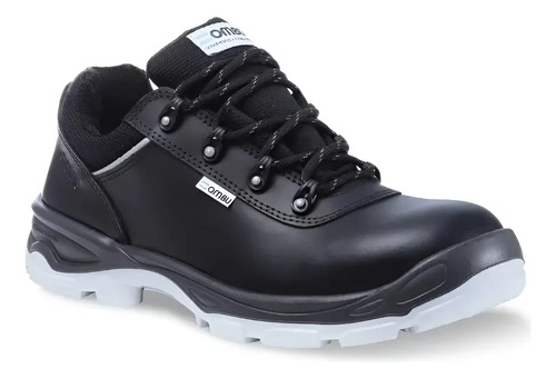 Zapato Ombu Ozono Plus Puntera Acero Negro Trabajo Seguridad | Envío gratis