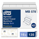 Tork De Premium Mb578 Soft Xpress Papel Multifold La Toalla 