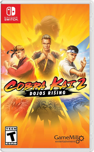 Cobra Kai 2 Dojos Rising Nintendo Switch Sellado Original