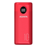 Power Bank Portatil Adata 10000mah Rojo P10000qcd