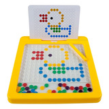 Brinquedo Educativo Desenhos Magnético Interativo Com Caneta