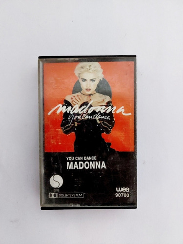 Cassette Madonna You Can Dance Usado