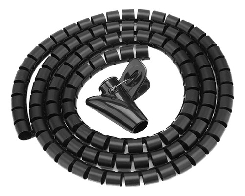 Protector Organizador De Cable Espiral Con Clip 2mts 10mm