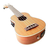 Ukelele Electroacustico Parquer Soprano Eq Funda Uk160 Cuota