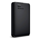 Disco Duro Externo Wesn Elements 1tb Portable Wdbuzg0010bbk