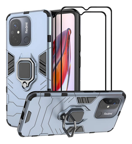 Funda Xiaomi Redmi 12c Rugged +2 Mica