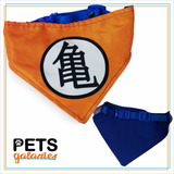 Bandana Pet Regulável Goku