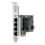 Placa Red Hpe Pcie 4 Puertos Base-t Ethernet 1 Gb