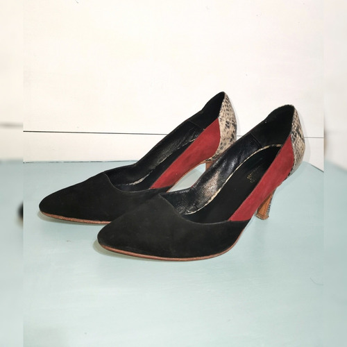 Zapatos  Mujer Stiletto Gamuza