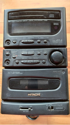 Minicomponente Hitachi Ax-6 Funcionando (leer) 30 Watts