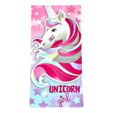 Toallon Unicornios Microfibra