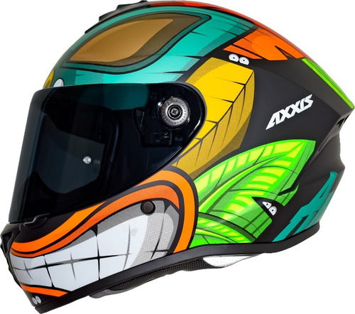 Casco Axxis Draken Amazonian Mate Certificación Ece 2206 