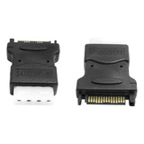 Adaptador Sata Macho A Molex Hembra, Adaptador Sata Macho De