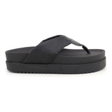 Chinelo Feminino De Dedo Flatform Alta Sandália Papete 