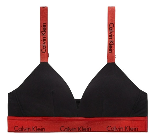 Top Calvin Klein Gold Series Negro / Rojo 100% Original