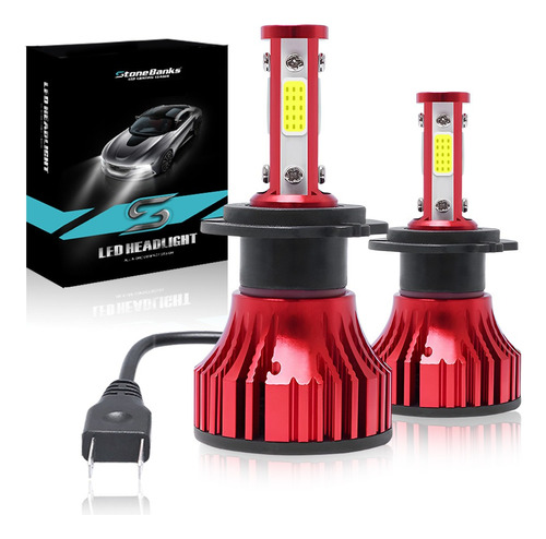 Kit De Faros Delanteros 4 Lados Led 9005 9006 H7 H11 24000lm