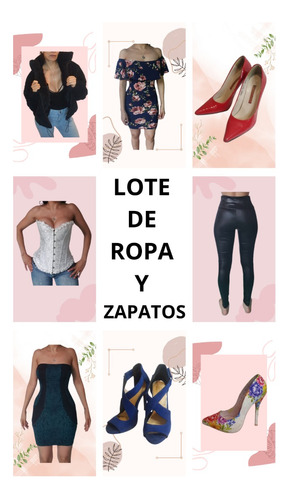 Paca Lote De Ropa Y Tacones Inditex (100 Pzas) 