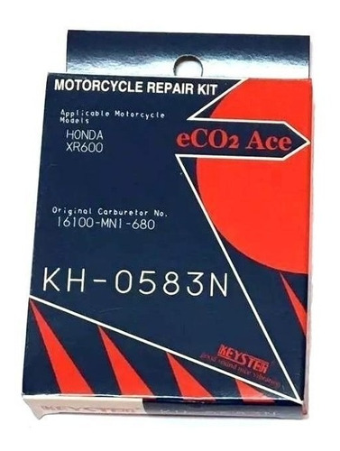 Kit Reparacion Carburador Xr 600 Honda Motos Xr600 Keyster