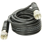 18' Rg-58a / U Cable Coaxial Con Conectores Pl-259.