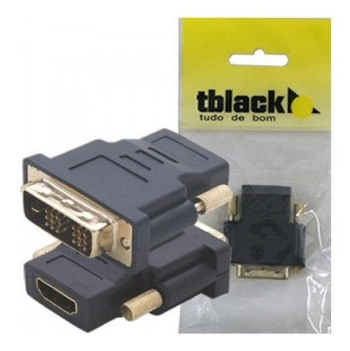 Adaptador Dvi M X Hdmi F Gold Tblackrox