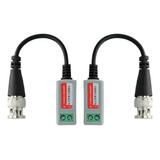 Par Video Balun Passivo Cftv Conversor Utp Hd Ahd/tvi/cvi